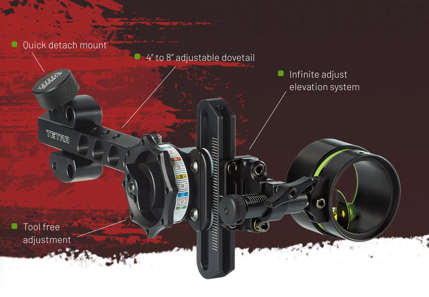HHA Tetra LT Bow Sight