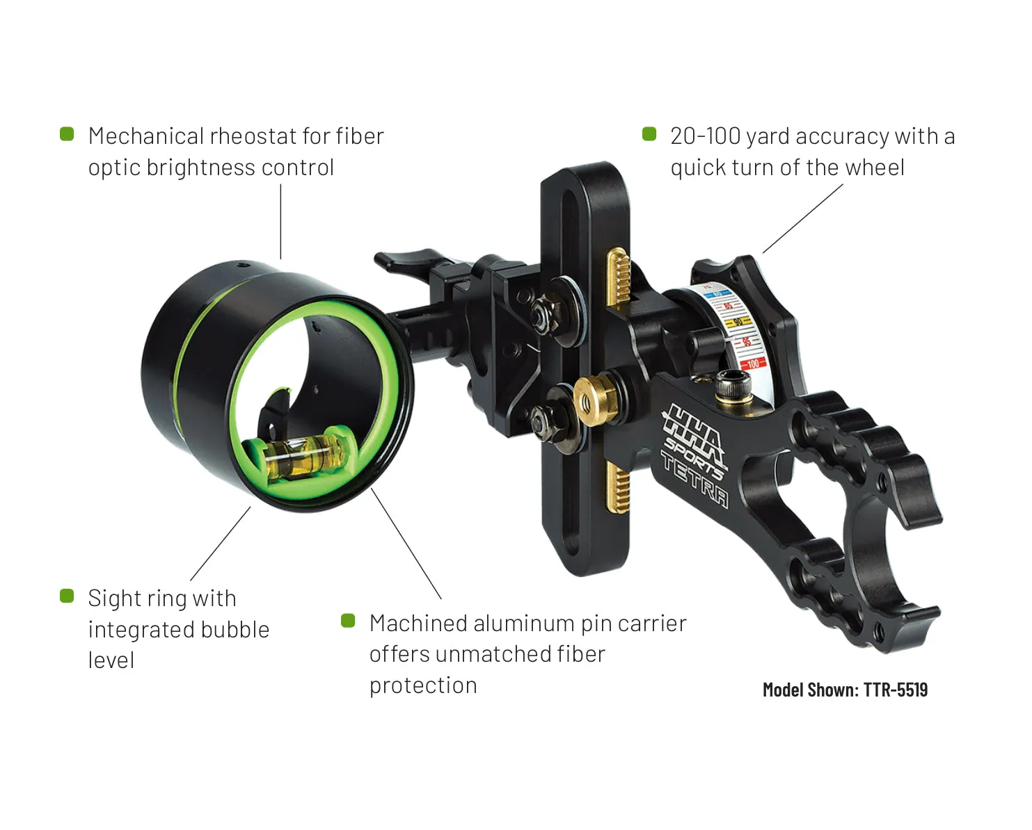 HHA Tetra LT Bow Sight