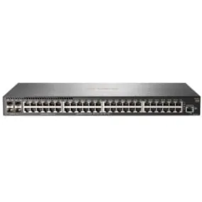 HPE Aruba 2930F 48G 4SFP  Switch - 48 Ports - Manageable - 10 Gigabit Ethernet, Gigabit Ethernet - 10/100/1000Base-TX, 10GBase-X - 3 Layer Supported - Modular - Twisted Pair, Optical Fiber - 1U High - Rack-mountable, Desktop - Lifetime Limited Warranty