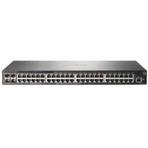 HPE Aruba 2930F 48G 4SFP  Switch - 48 Ports - Manageable - 10 Gigabit Ethernet, Gigabit Ethernet - 10/100/1000Base-TX, 10GBase-X - 3 Layer Supported - Modular - Twisted Pair, Optical Fiber - 1U High - Rack-mountable, Desktop - Lifetime Limited Warranty