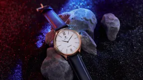 Iarvel Watch - Gold Watchcase White Dial