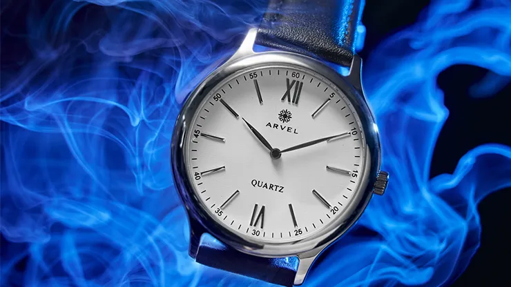 Iarvel Watch (Silver Watchcase White Dial)