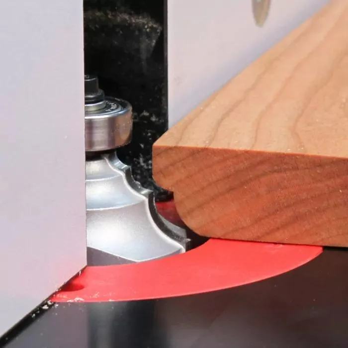 Infinity Tools 1/2" Shank Multi-Radius Router Bit w/ 3-Pc. Bearing Kit