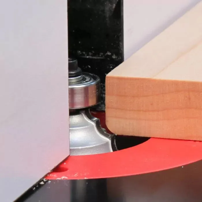 Infinity Tools 1/2" Shank Multi-Radius Router Bit w/ 3-Pc. Bearing Kit
