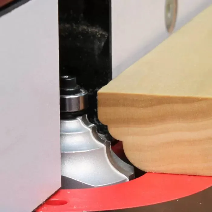 Infinity Tools 1/2" Shank Multi-Radius Router Bit w/ 3-Pc. Bearing Kit