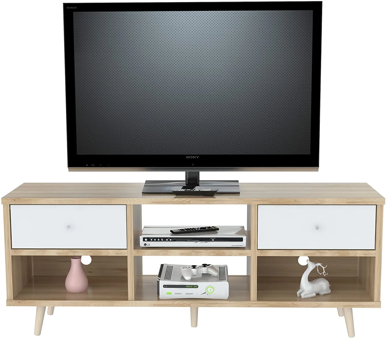 Inval Mid-Century Modern TV Console