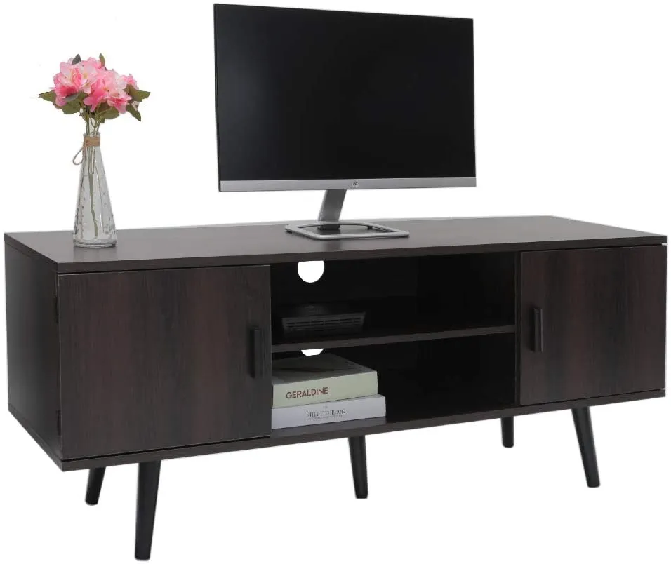 IWELL Mid-Century Modern TV Console