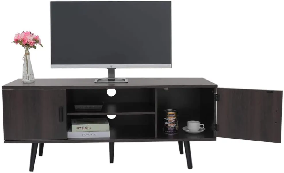 IWELL Mid-Century Modern TV Console