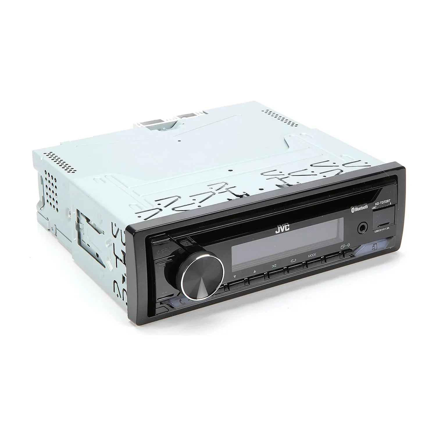 JVC CD Receiver featuring Bluetooth® / USB / Amazon Alexa / 13-Band EQ / JVC Remote App Compatibility