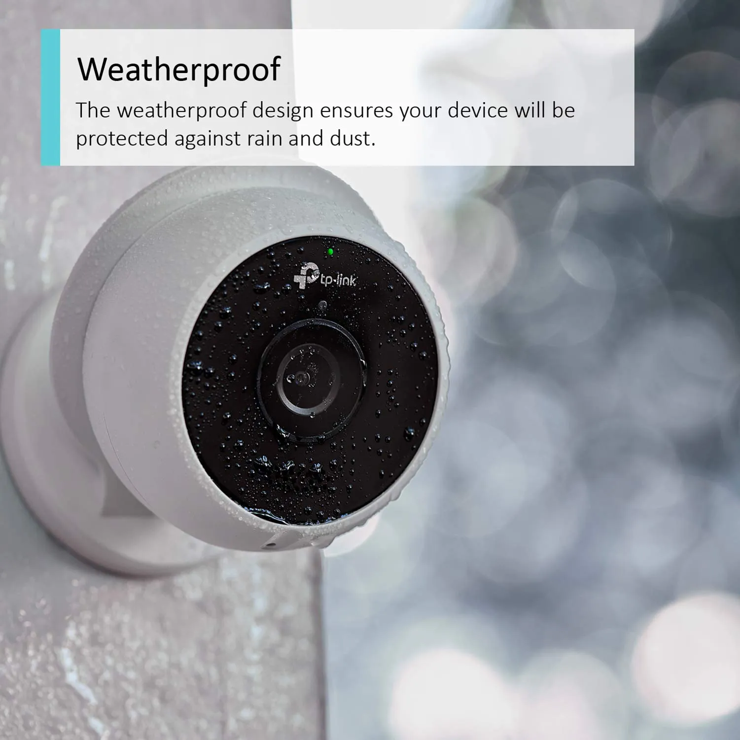 Kasa Smart Security Camera by TP-Link, Outdoor CCTV, Weatherproof, No Hub Required, Works with Alexa(Echo Spot/Show), Google Home/Chromecast, 1080p, Built-in Siren with Night Vision, 2-way Audio