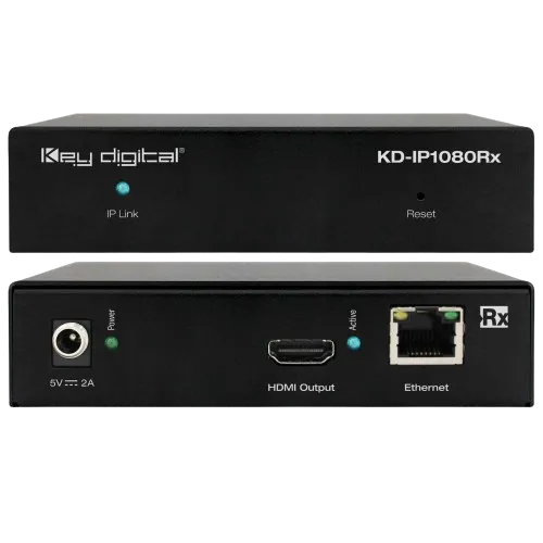 Key Digital KD-IP1080Rx A/V Over IP System Receiver