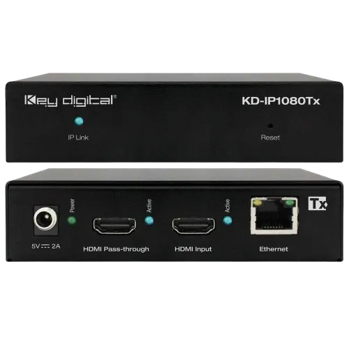 Key Digital KD-IP1080Tx A/V IP System Transmitter