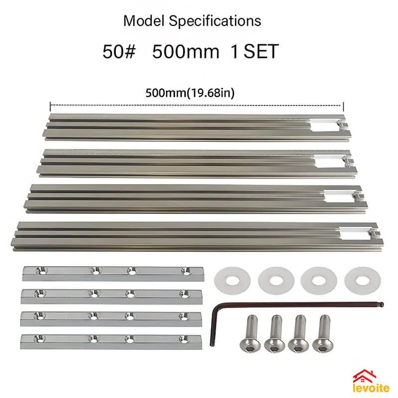 Levoite™ Trimming Machine Milling Groove Engraving Guide Rail System