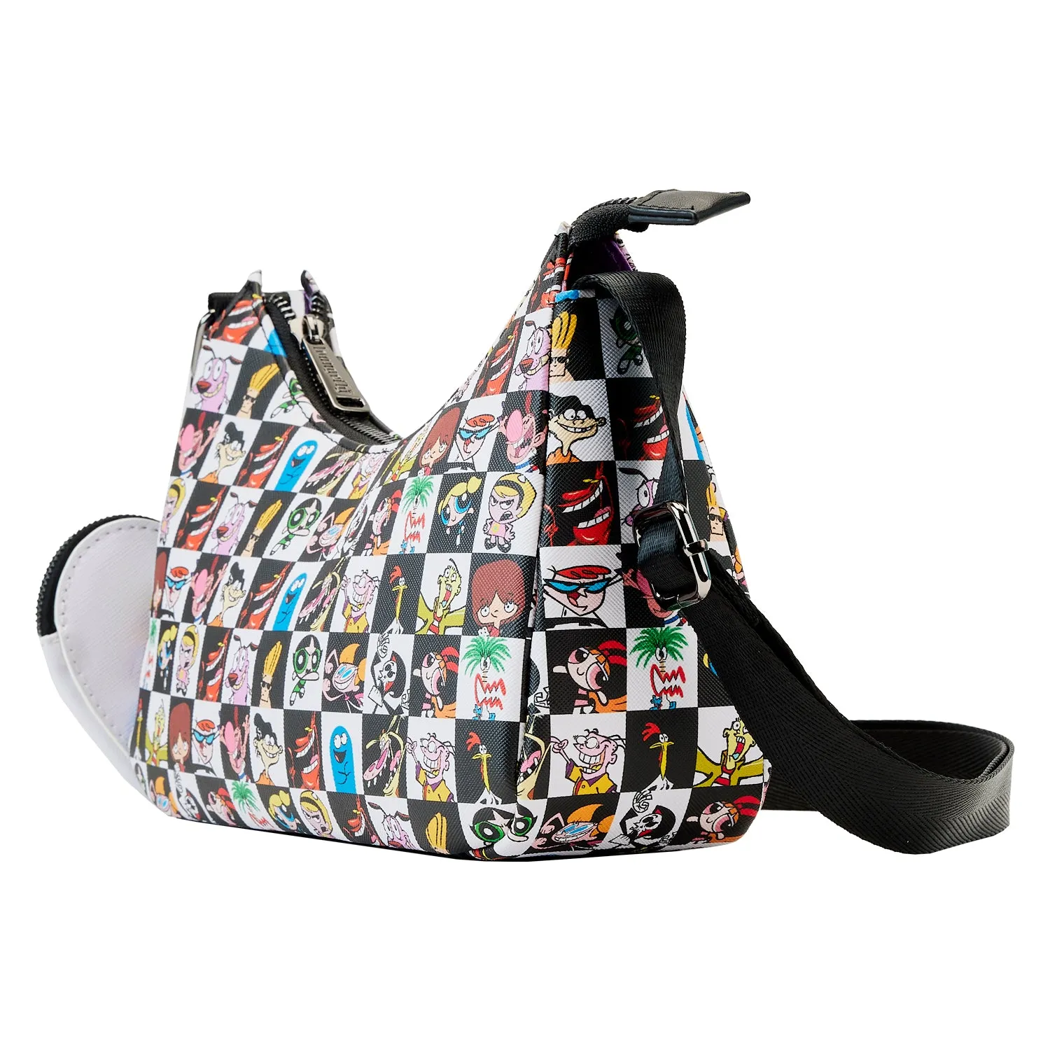 LF Cartoon Network Retro Collage Crossbody Bag W Coin Pouch