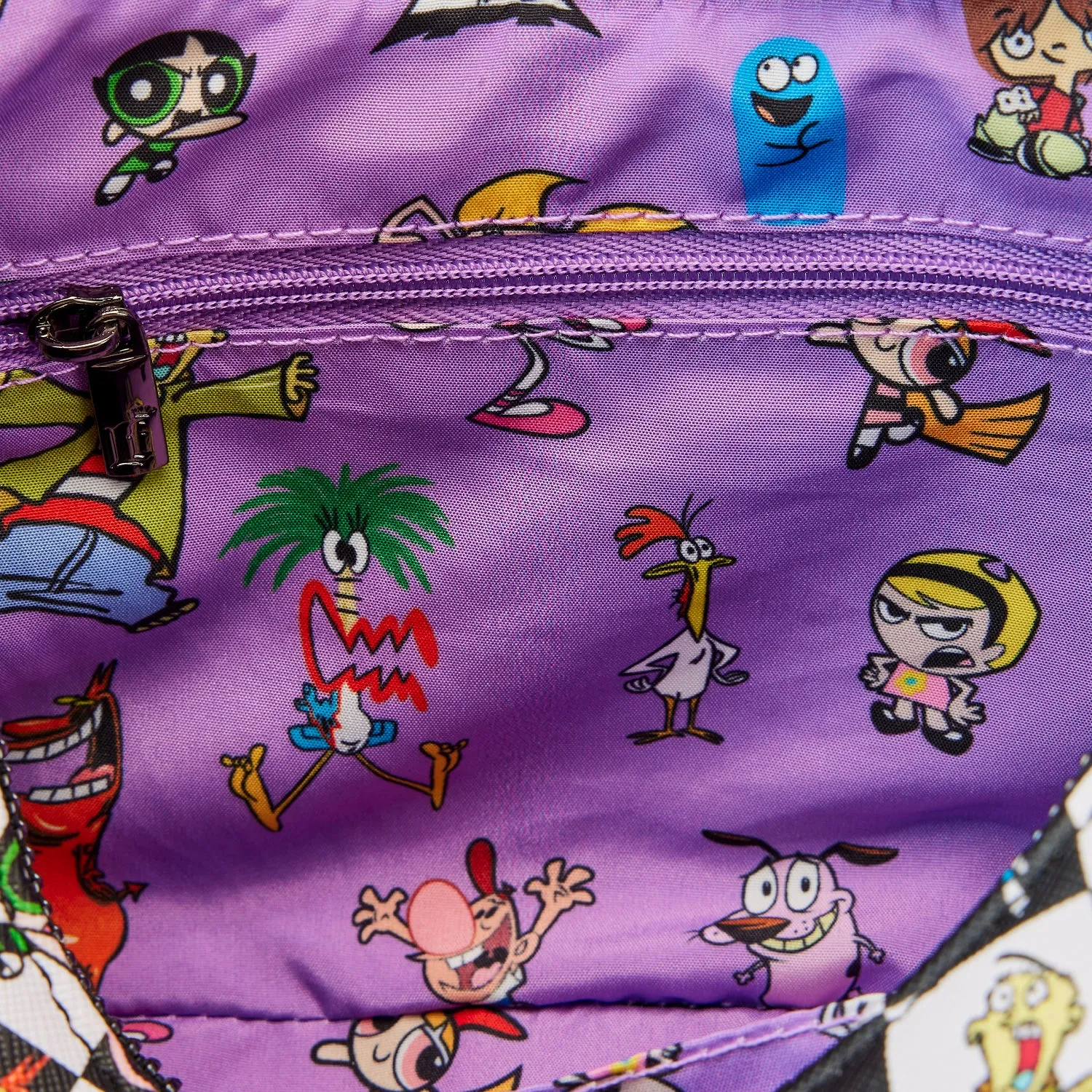 LF Cartoon Network Retro Collage Crossbody Bag W Coin Pouch