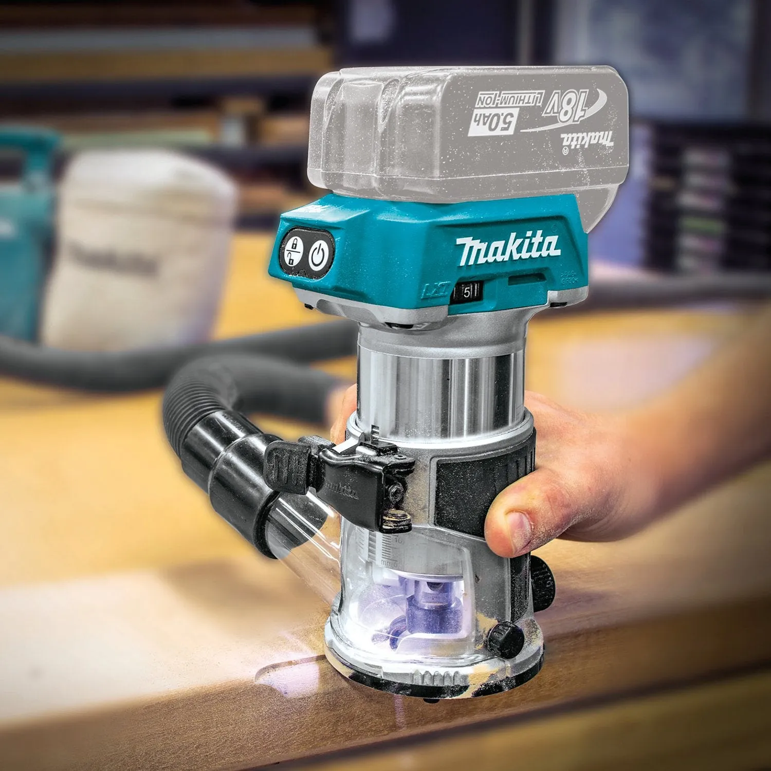 Makita (XTR01Z) LXT® Brushless Compact Router (Tool Only)