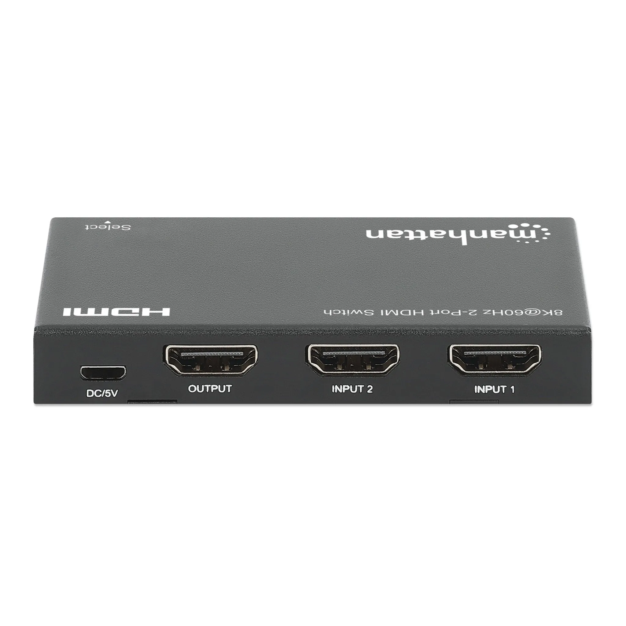 Manhattan 207942 2-Port 8K HDMI Switch with IR Remote Control