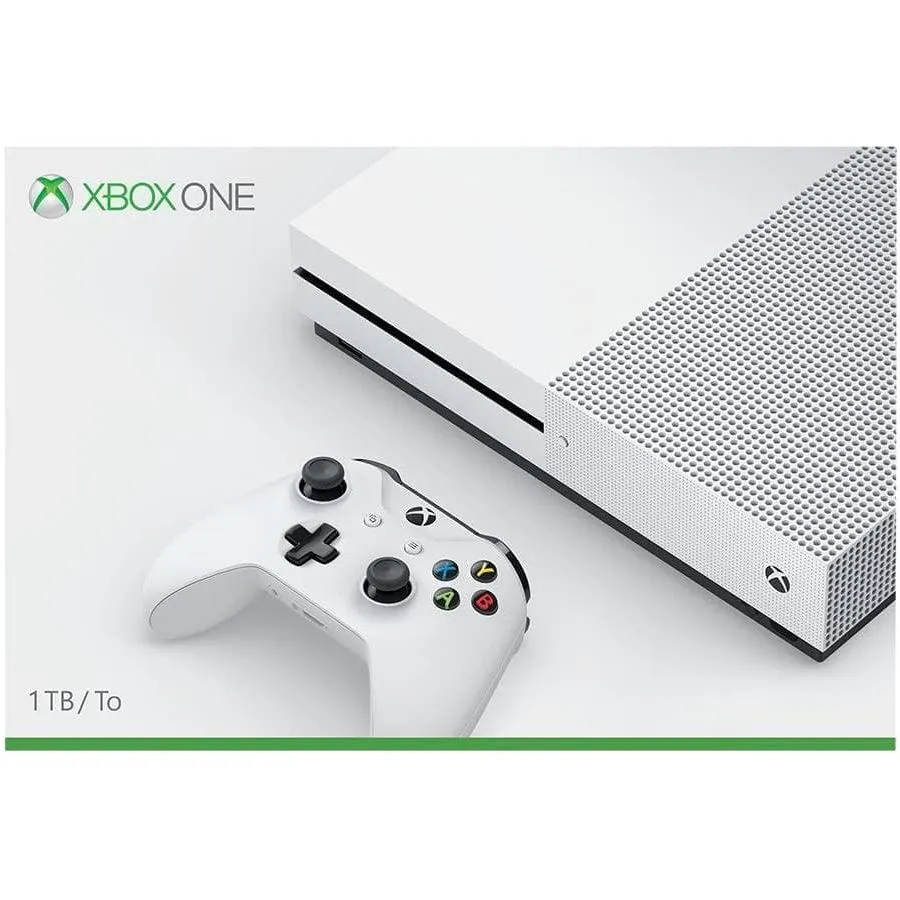 Microsoft Xbox One S 1TB Console - White