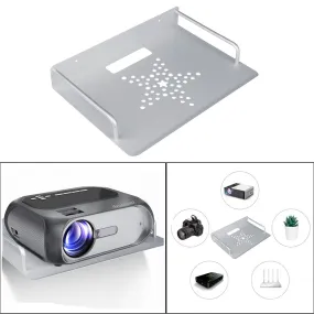 Mini Projector Tray Bracket Wall Mount Projector Stand Perfect for Meeting Rooms, Classroom, Home Use Decoration Tray