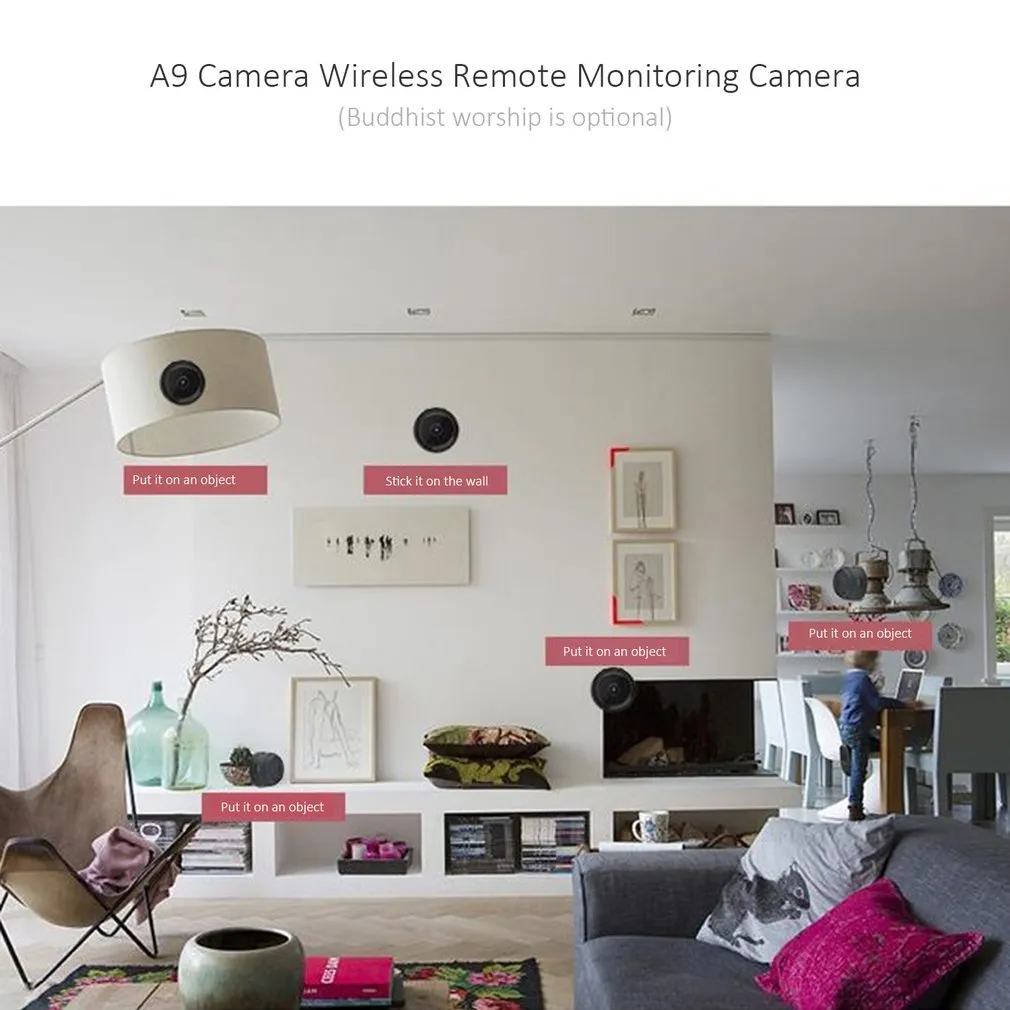 Mini Wifi Camera 1080P Night Vision