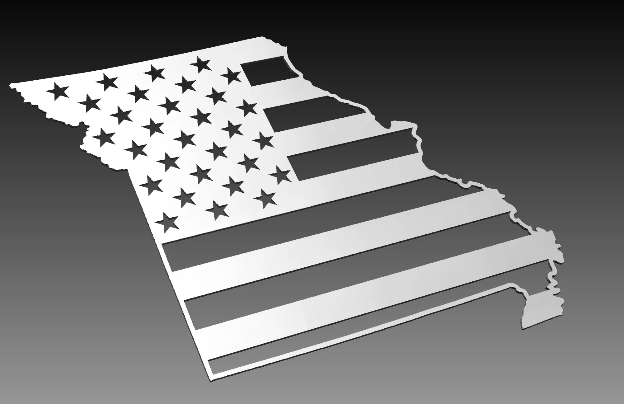Missouri State Theme - DXF Cut Ready File Collection