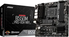 MSI B550M Pro-VDH WIFI | AM4 MATX Motherboard
