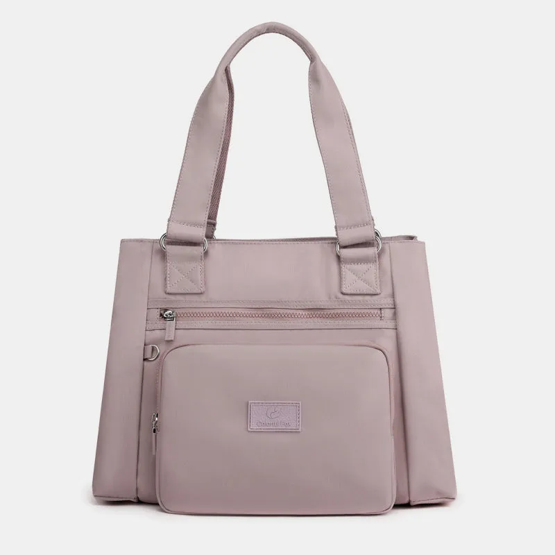 Multi-Pocket Waterproof Lightweight Elegant Handbag Shoulder Bag