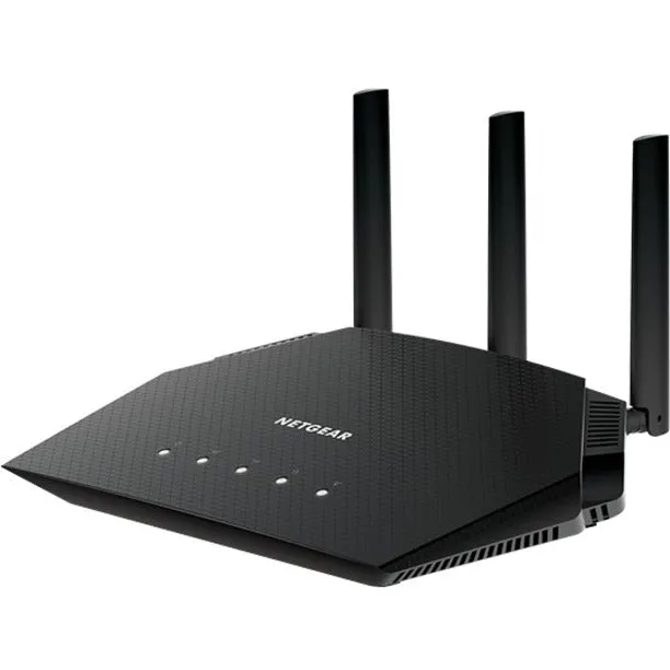 NETGEAR RAX10-100NAS 4-Port 4-Stream Dual-Band WiFi 6 AX1800 Router