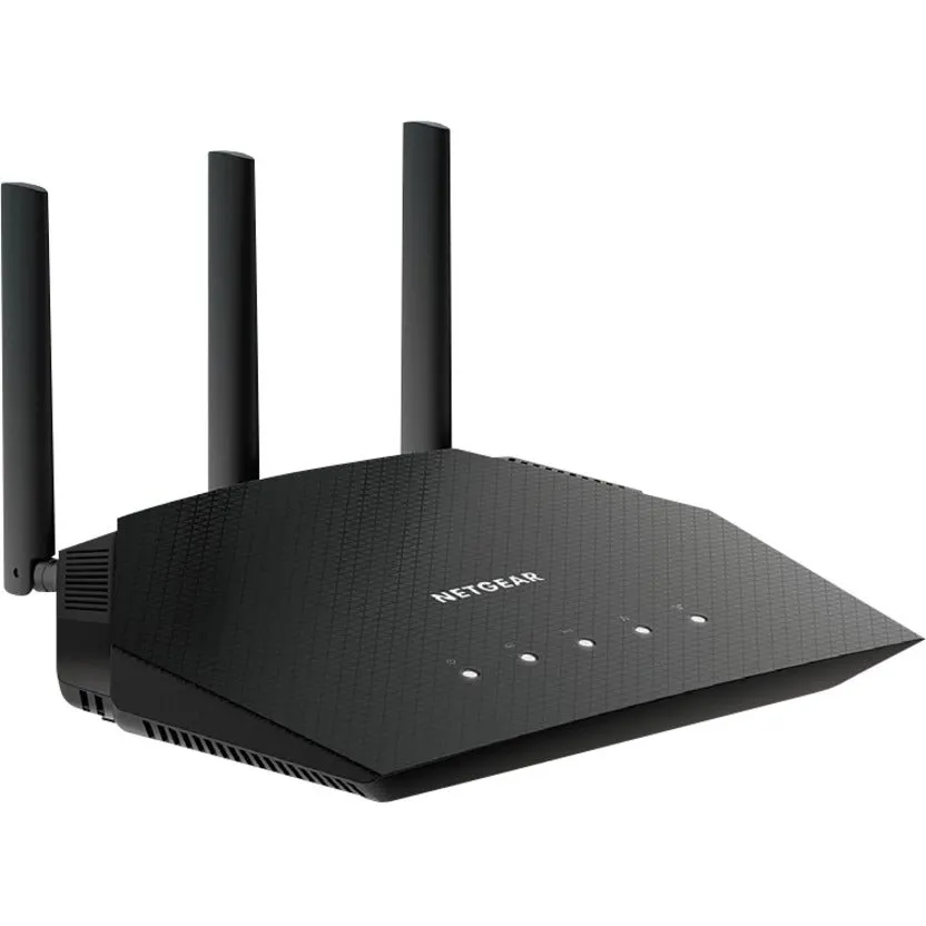 NETGEAR RAX10-100NAS 4-Port 4-Stream Dual-Band WiFi 6 AX1800 Router