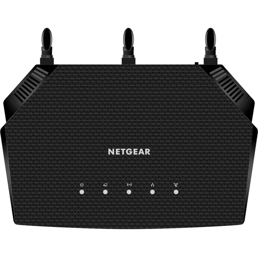 NETGEAR RAX10-100NAS 4-Port 4-Stream Dual-Band WiFi 6 AX1800 Router
