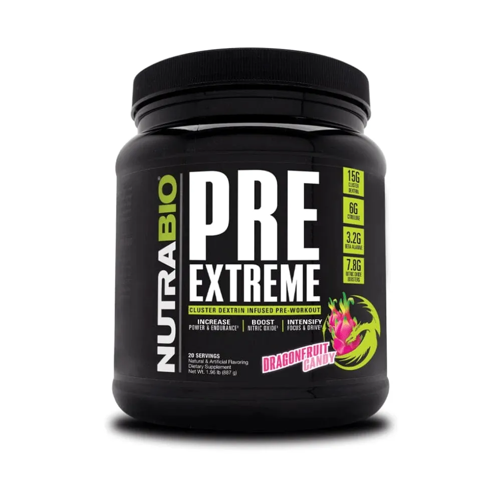 NutraBio Pre Extreme 20/Servings