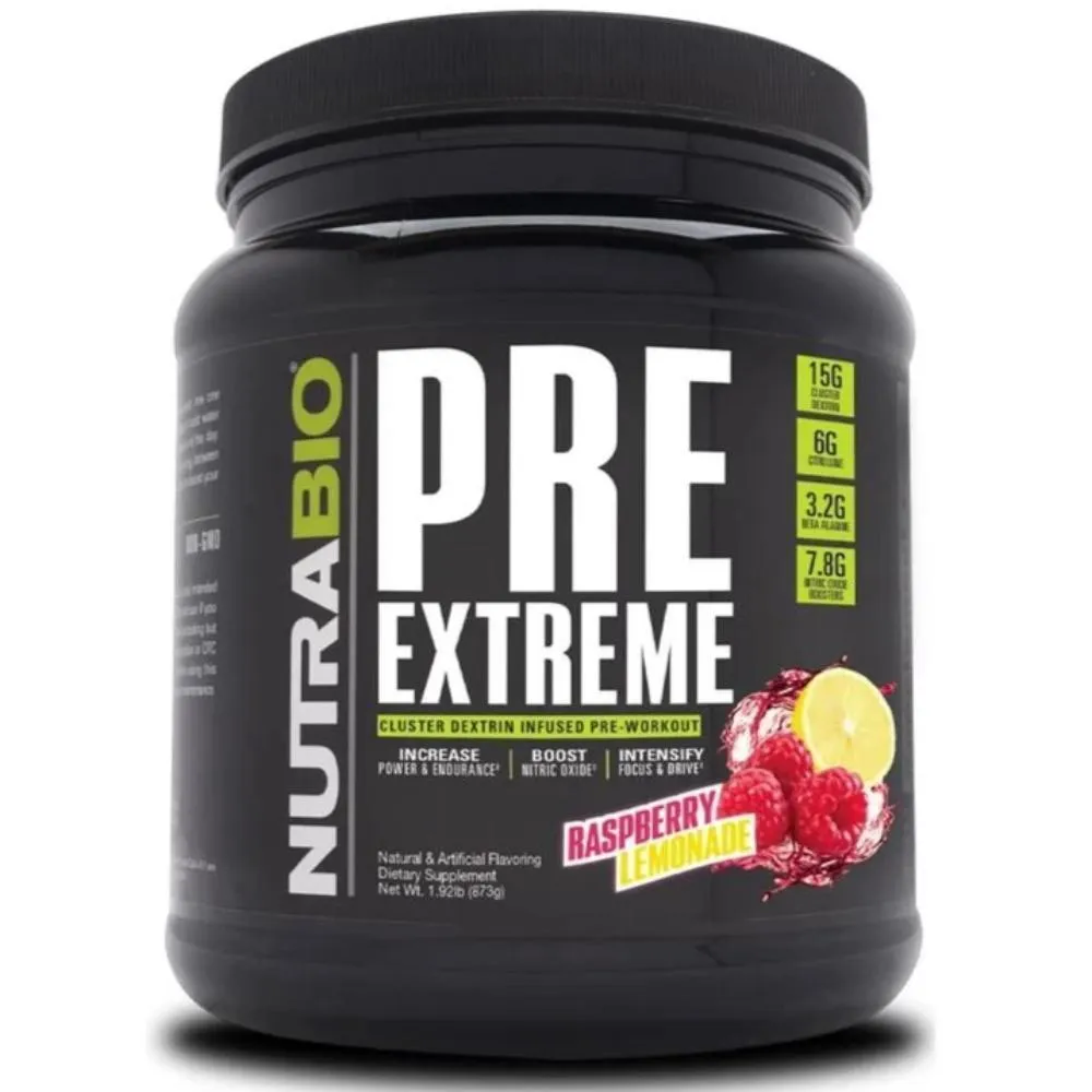 NutraBio Pre Extreme 20/Servings