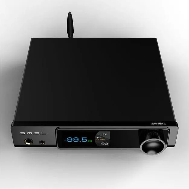 Open Box SMSL RAW-MDA1 Dual ESS ES9039Q2M Bluetooth 5.1 MQA Desktop DAC