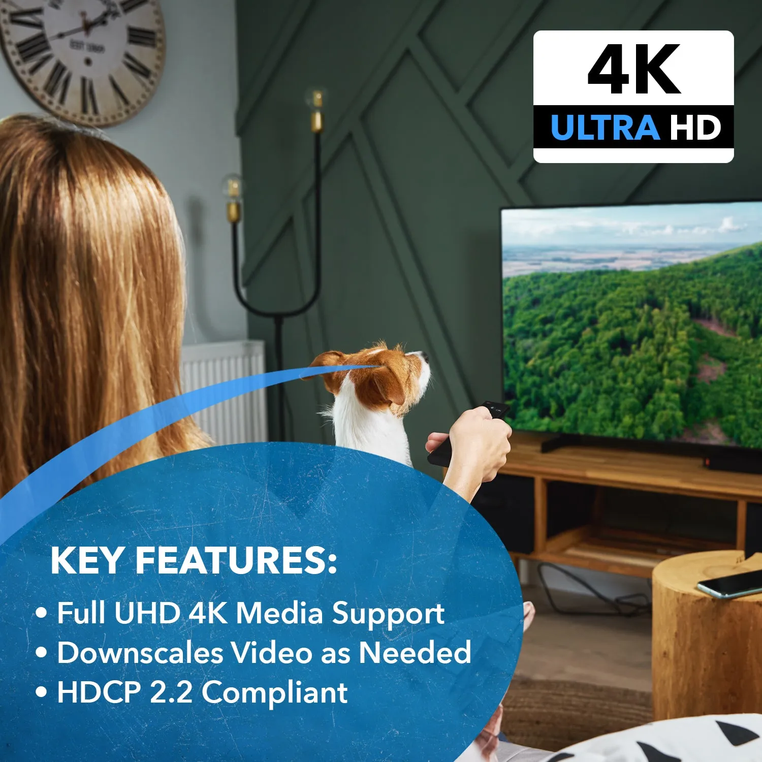 OREI UHD-404: Ultra HD 4x4 HDMI Matrix Switch 4K @60Hz  with IR Remote