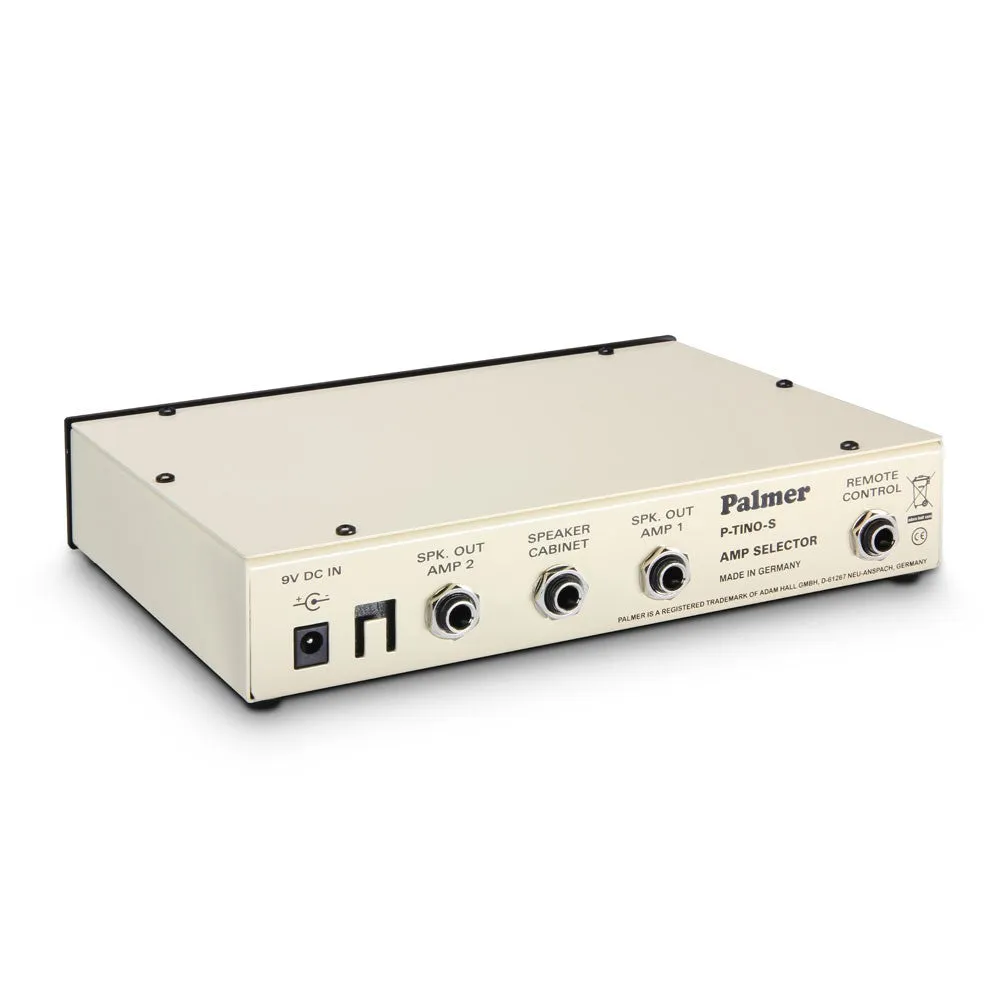 Palmer PAL-PTINOS Switching System 2 Guitar Amplifiers To 1 Cabinet w/ Remote Input