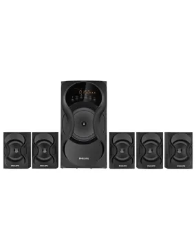 Philips IN-SPA5160B/94 Bluetooth Home Audio Speaker  (Black, 5.1 Channel)