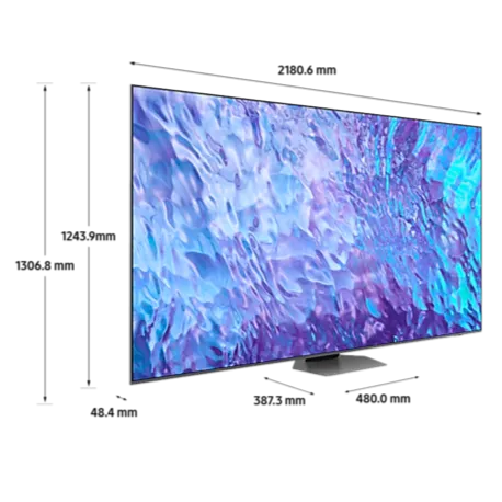 QA98Q80CAKXXS 98" QLED Q80C 4K SMART TV / FREE GIFT REDEEM FROM SAMSUNG