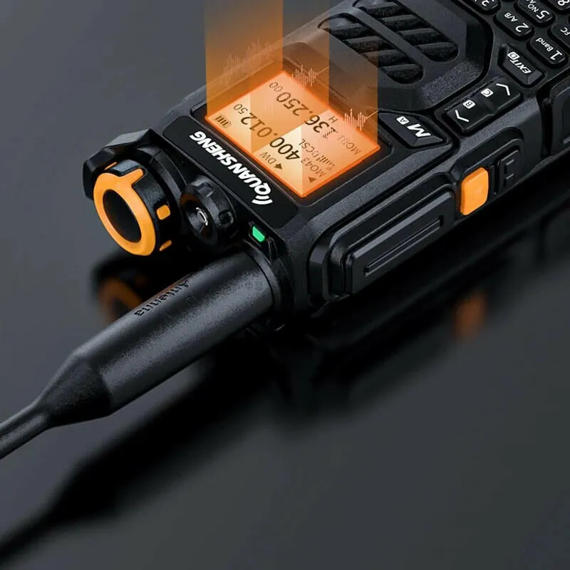Quansheng UVK5 walkie-talkie long-distance professional civil outdoor go on road trip UV multi-frequency full-length hand-held a