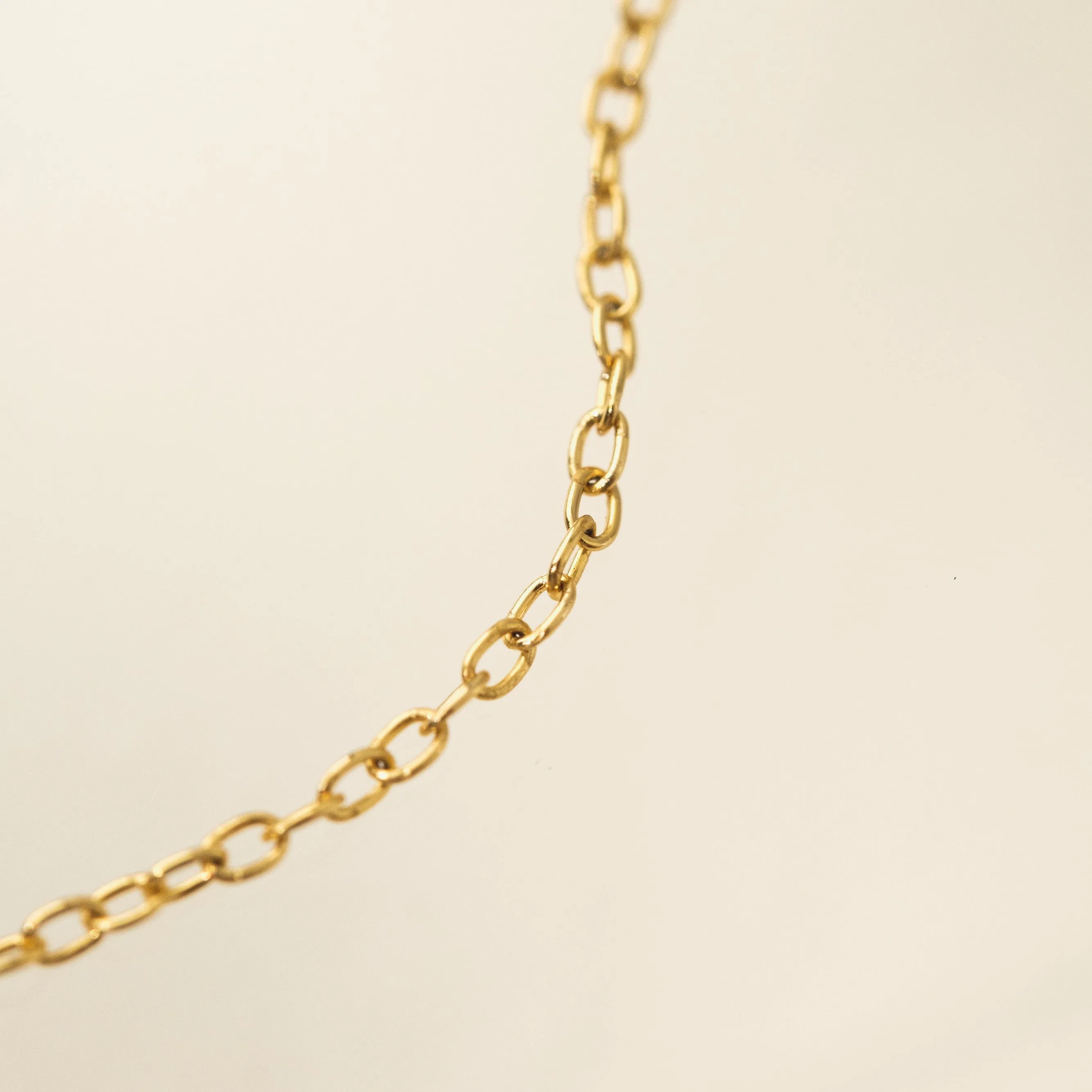 Rectangle Fluted Necklace