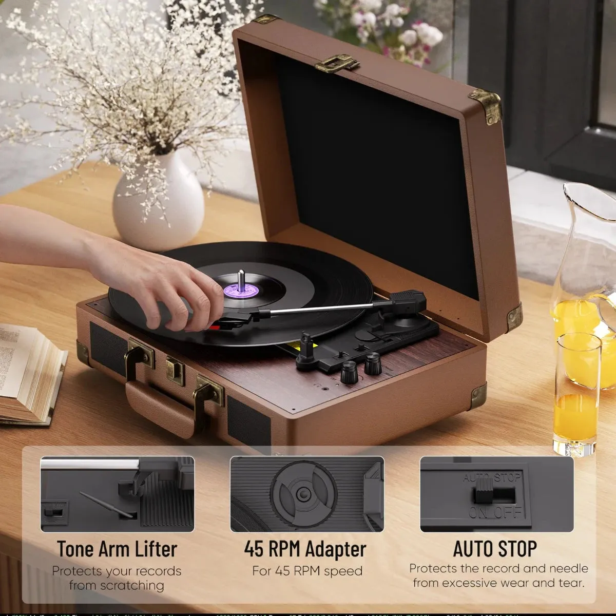 RetroVibes™ Turntable