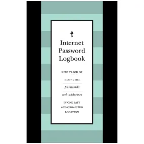 Rockpoint Internet Password Logbook