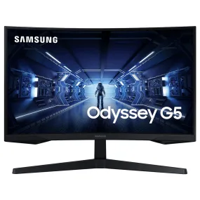 Samsung Odyssey G5 LC27G55TQWM 27 Inch VA WQHD Curved Gaming Monitor 144Hz