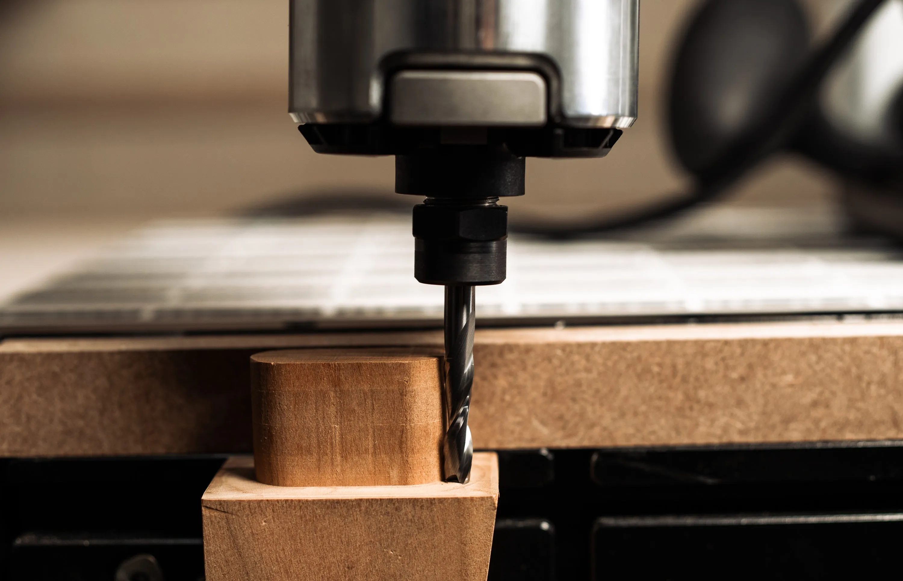 Shaper Tools ¼” X 1” Up-Spiral Router Bit