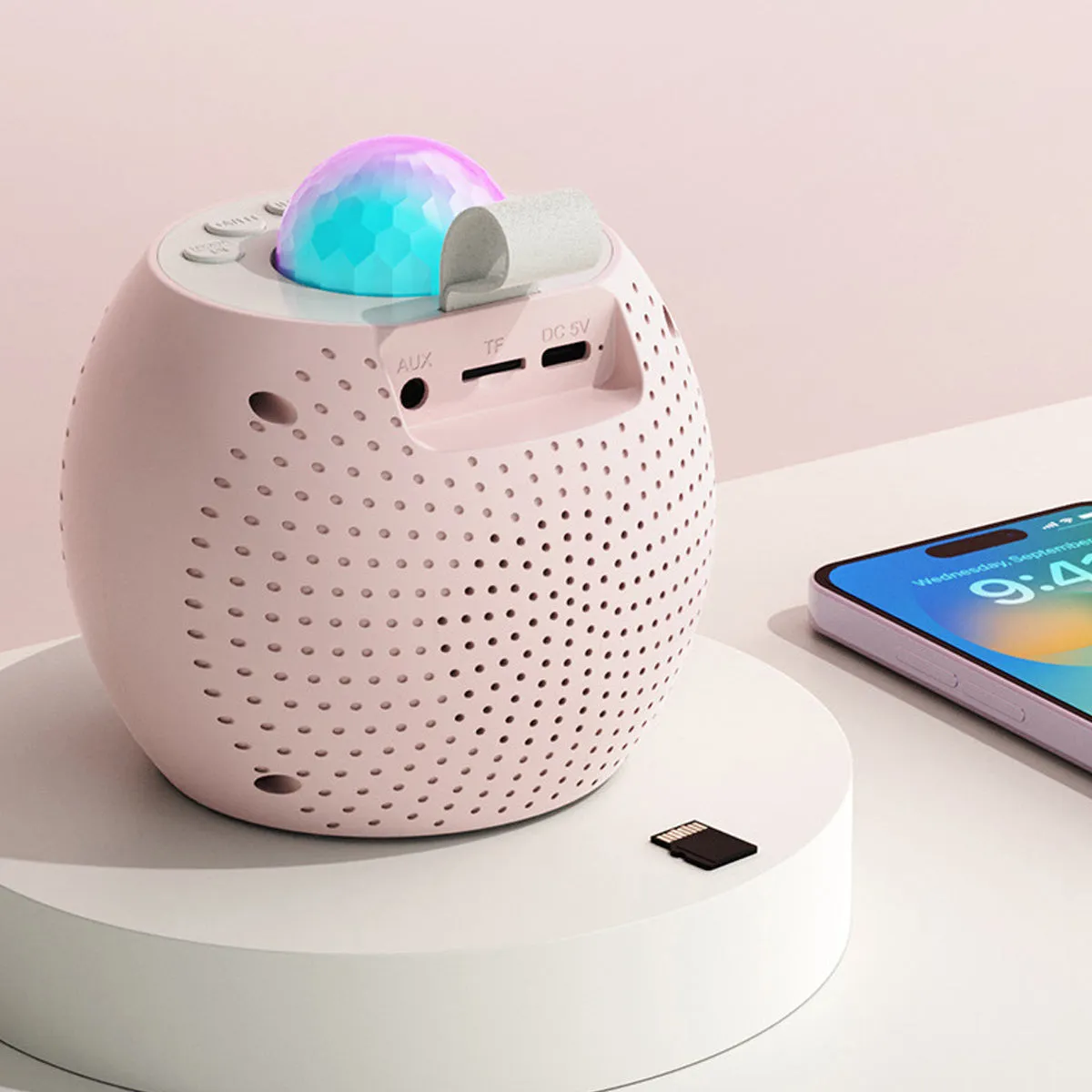 Sing A Song Karaoke Player With Dual Microphone And Bluetooth Speaker