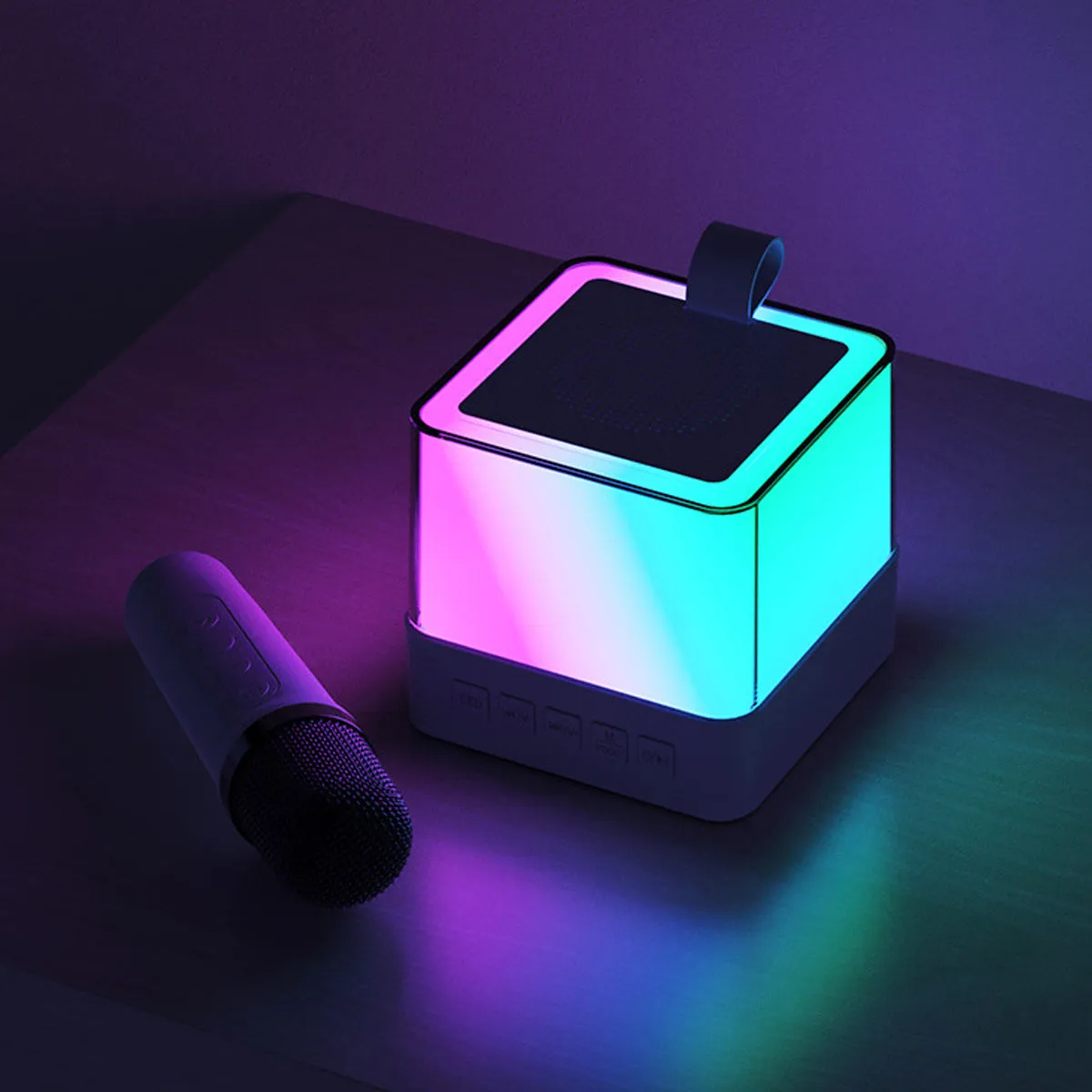 Sing A Song Karaoke Player With Dual Microphone And Bluetooth Speaker
