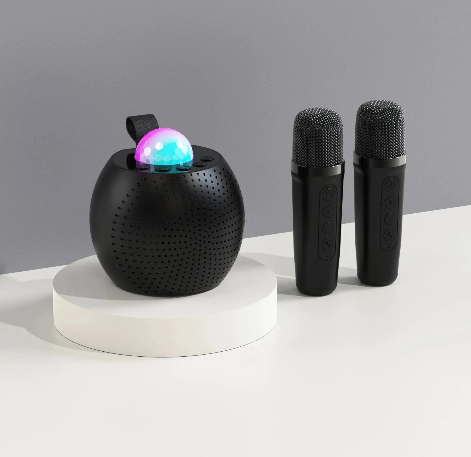 Sing A Song Karaoke Player With Dual Microphone And Bluetooth Speaker