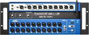 Soundcraft Ui24R 24-Channel Digital Mixer / Multitrack USB Recorder with Wireless Control