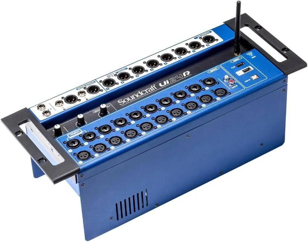 Soundcraft Ui24R 24-Channel Digital Mixer / Multitrack USB Recorder with Wireless Control