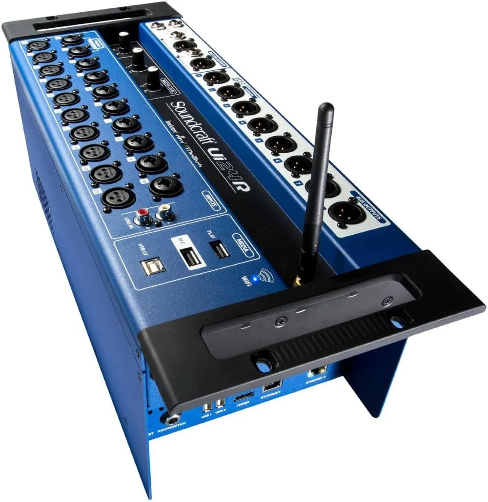 Soundcraft Ui24R 24-Channel Digital Mixer / Multitrack USB Recorder with Wireless Control
