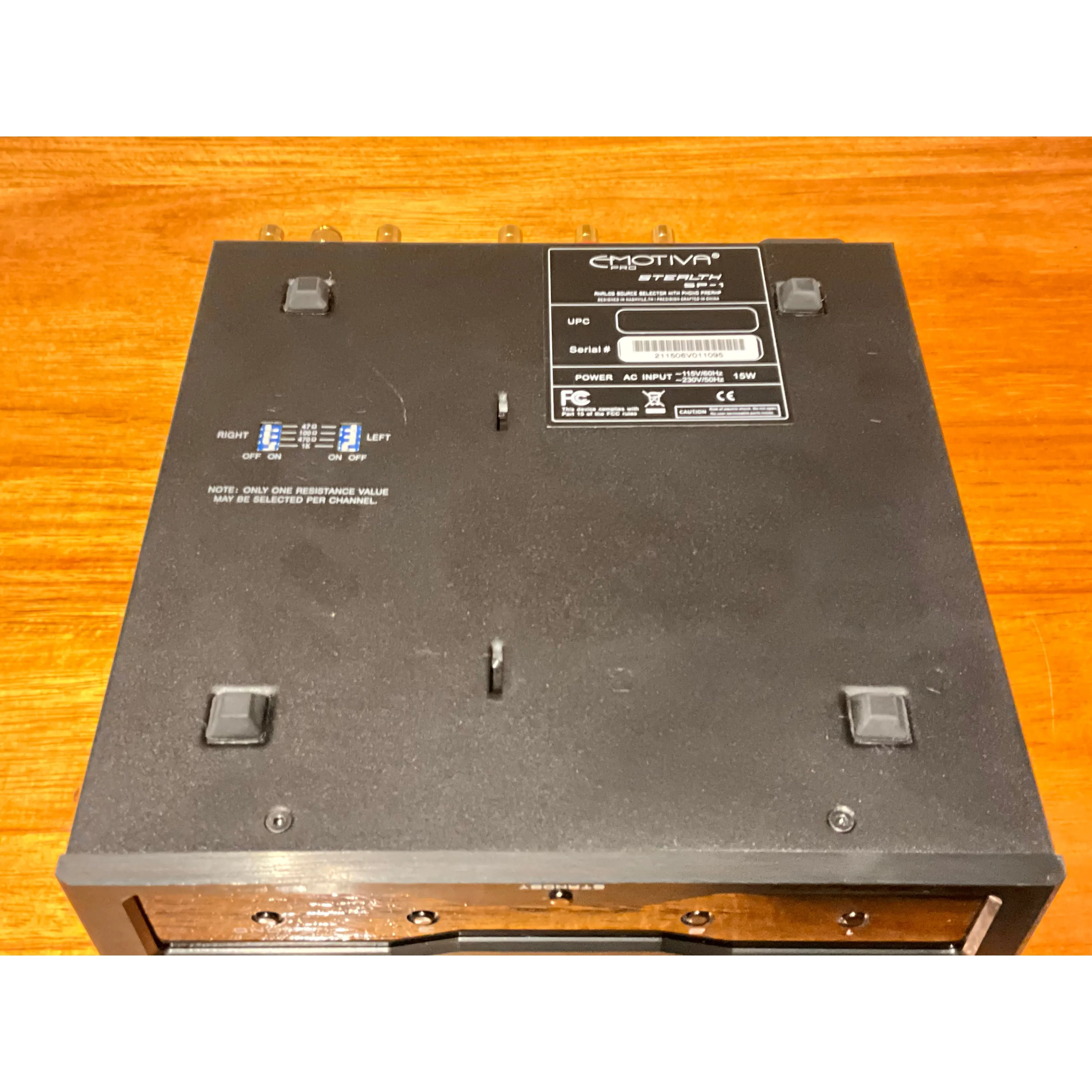 Stealth SP-1 Phono stage Black  Pre Loved